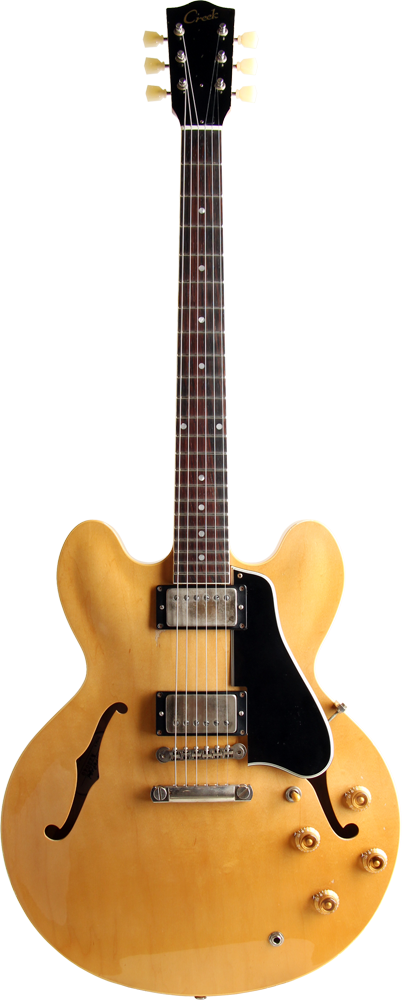 Creek Guitar Time Machine Series CTF 1959 AGED CTF 1959M AGED Vintage Blonde