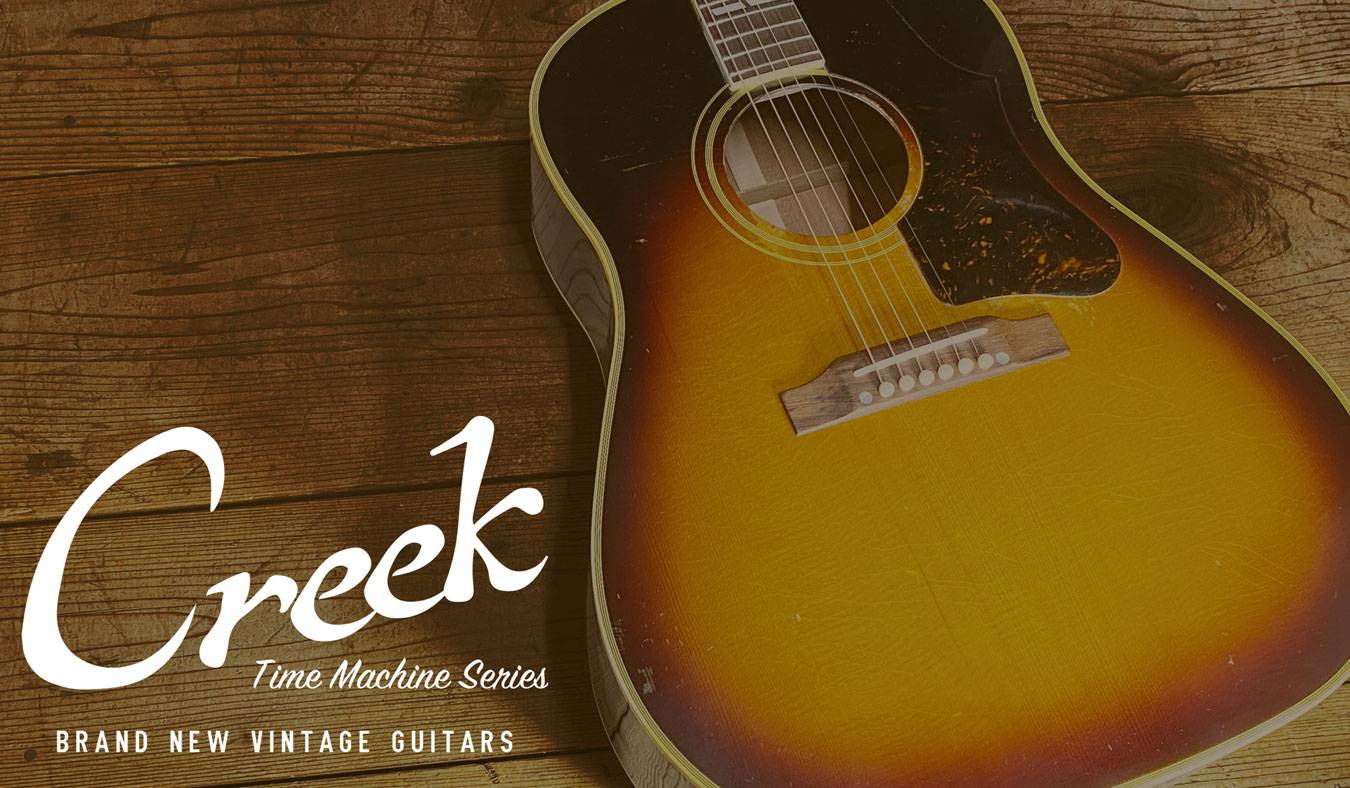Creek Guitar Time Machine Series クリーク ギター miki gakki 三木楽器
